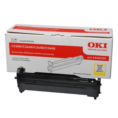 OKI 43460205 Sarı Orjinal Drum Ünitesi - C3300/ C3400 (T4297) - 1