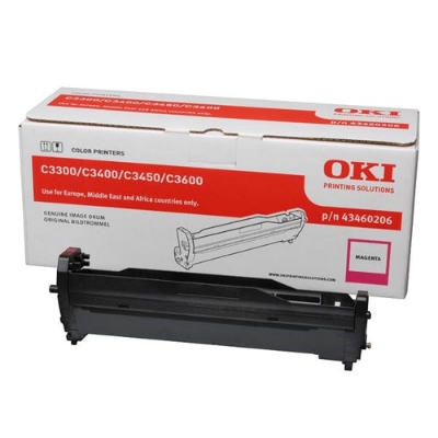 OKI 43460206 Kırmızı Orjinal Drum Ünitesi - C3300/ C3400 (T4300) - 1