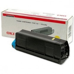 OKI C5100-C5200-C5300-C5400 42127405 Yellow Original Toner 