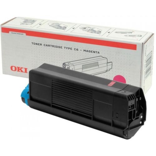 OKI C5100-C5200-C5300-C5400 42127406 Magenta Original Toner - 1