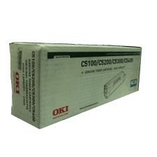 OKİ C5100-C5200-C5300-C5400 42127490 Cyan Original Laser Toner - 2