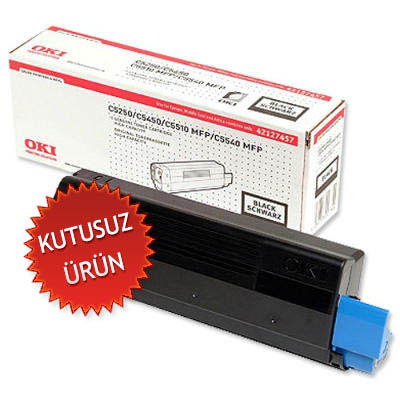 OKİ C5250-C5450-C5510 Black Original Toner (Without Box) - 1