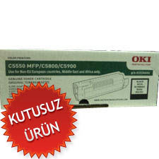 OKİ C5500 / C5800 / C5900 Black Original Toner (Without Box) - 1