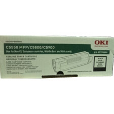 OKİ C5550MFP-C5800-C5900 43324444 Black Original Toner 