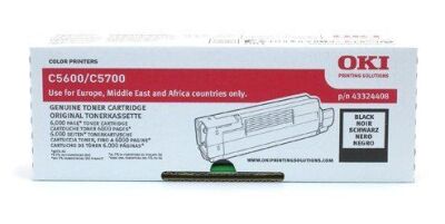 OKI C5600 / C5700 43324408 Black Original Toner - 2