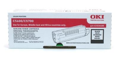 OKI C5600 / C5700 43324408 Black Original Toner 