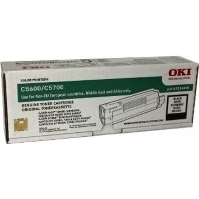 OKI C5600 / C5700 43324440 Black Original Toner - 2