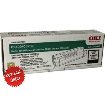 OKI C5600 / C5700 43324440 Black Original Toner (U) 