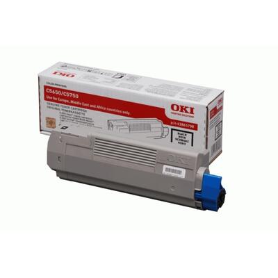 OKI C5650-C5750 43865708 Black Original Toner 