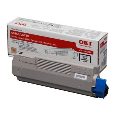 OKI C5650-C5750 43865740 Black Original Toner - 2