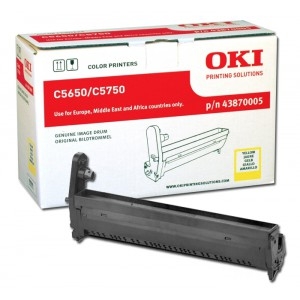 OKI 43870005 Sarı Orjinal Drum Ünitesi - C5650 / C5750 (T3912) - 1