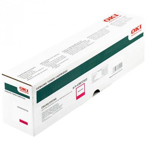 OKI 43872322 Kırmızı Orjinal Toner - C5650 / C5750 (T4350) - 1