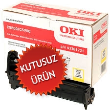 OKI 43381721 Sarı Orjinal Drum Ünitesi - C5800 / C5900 (U) (T4855) - 1