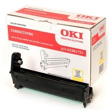 OKI 43381721 Sarı Orjinal Drum Ünitesi - C5800 / C5900 (T4419) - 1