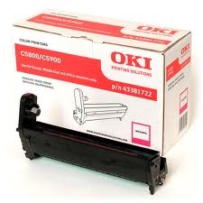 OKI 43381722 Kırmızı Orjinal Drum Ünitesi - C5800 / C5900 (T4420) - 1