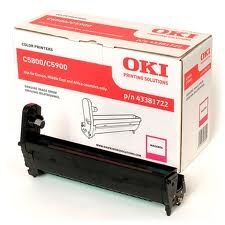 OKI C5800 / C5900 / C5550 43381722 Magenta Drum Unit - 2