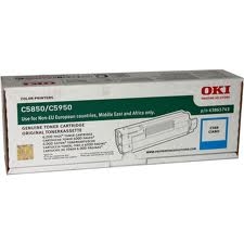 OKI C5850 / C5950 43865743 Cyan Original Toner