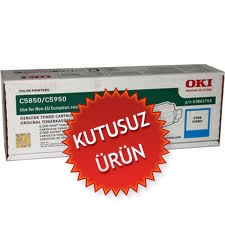 OKI C5850 / C5950 43865743 Cyan Original Toner (Without Box)