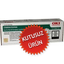 OKI C5850-C5950 43865744 Black Original Toner (Without Box) - 1