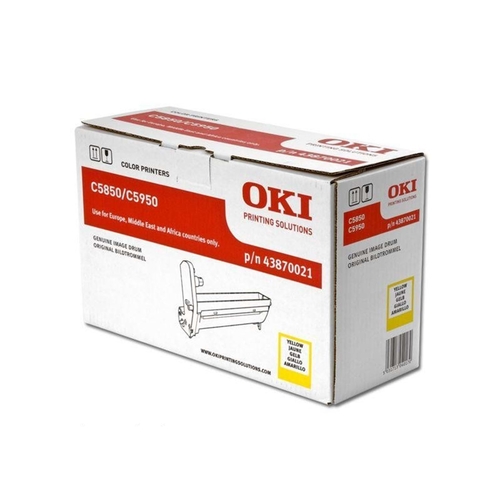 OKI 43870021 Sarı Orjinal Drum Ünitesi - C5850 / C5950 (T4288) - 1