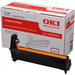 OKI C5850-C5950 43870022 Magenta Drum Unit 