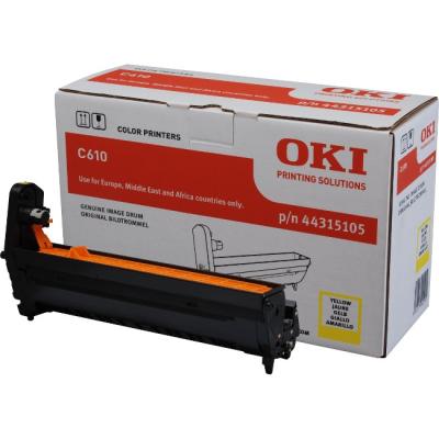 OKI C610 44315105 Yellow Original Drum Unit 