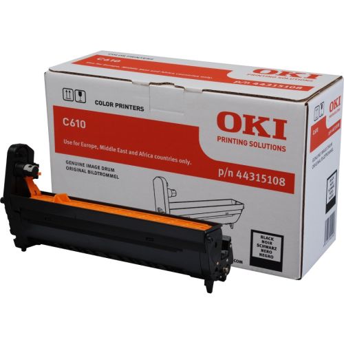 OKI C610 44315108 Black Original Drum Unit