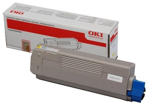 OKI 44315305 Sarı Orjinal Toner - C610 (T12407) - 1