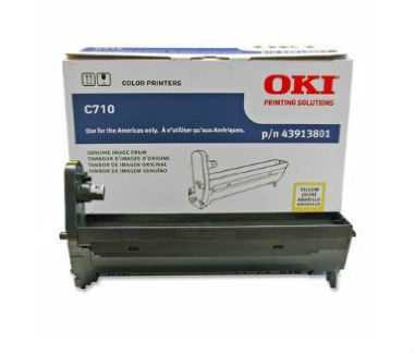 OKI 43913801 Sarı Orjinal Drum Ünitesi - C710 (T7142) - 1