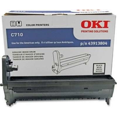 OKI C710 43913804 Black Original Drum Unit 