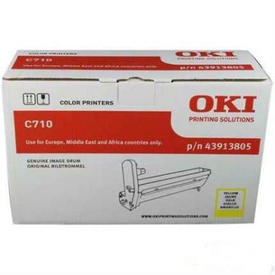 OKI 43913805 Sarı Orjinal Drum Ünitesi - C710 (T3406) - 1