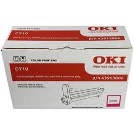 OKI 43913806 Kırmızı Orjinal Drum Ünitesi - C710 (T5333) - 1