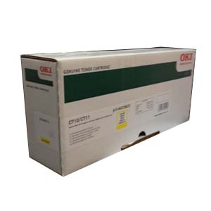 OKI 44318621 Sarı Orjinal Toner - C710 / C711 (T4695) - 1