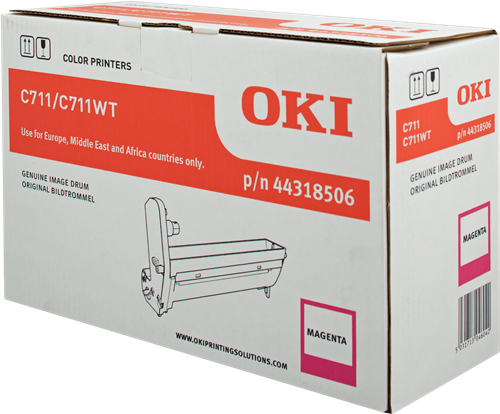 OKI 44318506 Kırmızı Orjinal Drum Ünitesi - C711 (T9841) - 1