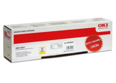 OKi C801-C821 44643005 Yellow Original Toner 