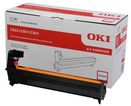 OKI 44844406 Kırmızı Orjinal Drum Ünitesi - C822 / C831 / C841 (T7482) - 1