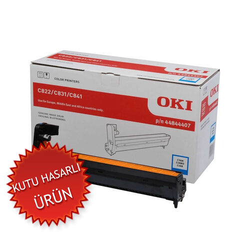 OKI 44844407 Mavi Orjinal Drum Ünitesi - C822 / C831 (C) (T15131) - 1