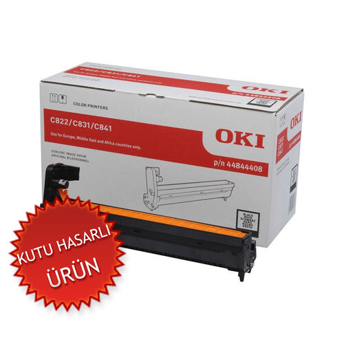 OKI 44844408 Siyah Orjinal Drum Ünitesi - C822 / C831 (C) (T15134) - 1