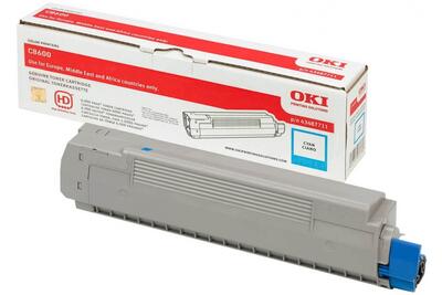 OKI C8600-C8800 43487711 Cyan Original Toner 