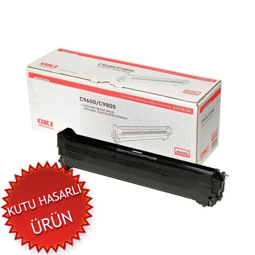 OKI 42918106 Kırmızı Orjinal Drum Ünitesi - C9600 / C9650 / C9655 (C) (T15462) - 1