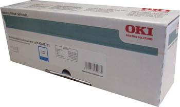 OKI ES5460 43865731 Cyan Original Toner 