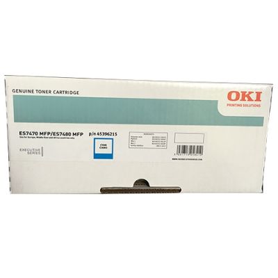 OKI ES7470 / ES7480 45396215 Cyan Original Toner 