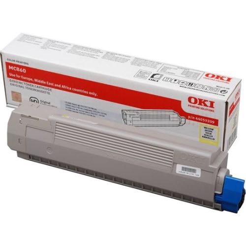 OKI 44059225 Sarı Orjinal Toner - MC860 (T8773) - 1