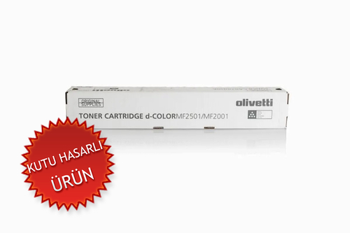 Olivetti B0990 Black Original Toner - D-Colour MF 2001 / 2501 (Damagad Box)