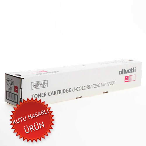 Olivetti B0992 Kırmızı Orjinal Toner - MF 2001 / MF 2501 (C)