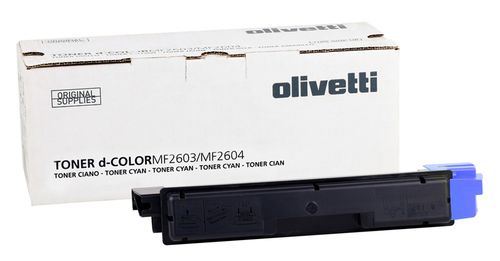 Olivetti D-Color MF2603, MF2604, MF2614, P2026 Cyan Original Toner (B0947) - 1