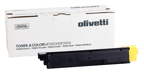 Olivetti D-Color MF2603, MF2604, MF2614, P2026 Sarı Orjinal Toner (B0949) (T11497) - 1