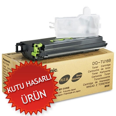 Panasonic DQ-TU18B Original Black Toner - DP2000 / DP2500 / DP3000 (Damaged Box) 