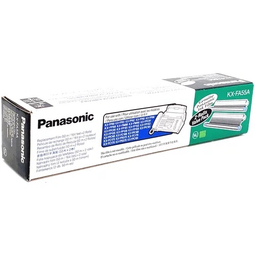 Panasonic KX-FA55A Karbon Fax Film 2li - KX-FP82 - 1