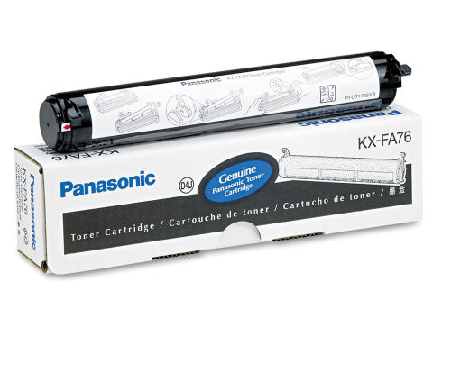 Panasonic KX-FA76A Black Original Toner - KX-FL501 / 503 / 751 - 1